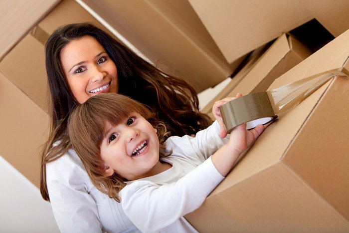 moving home as a single parent