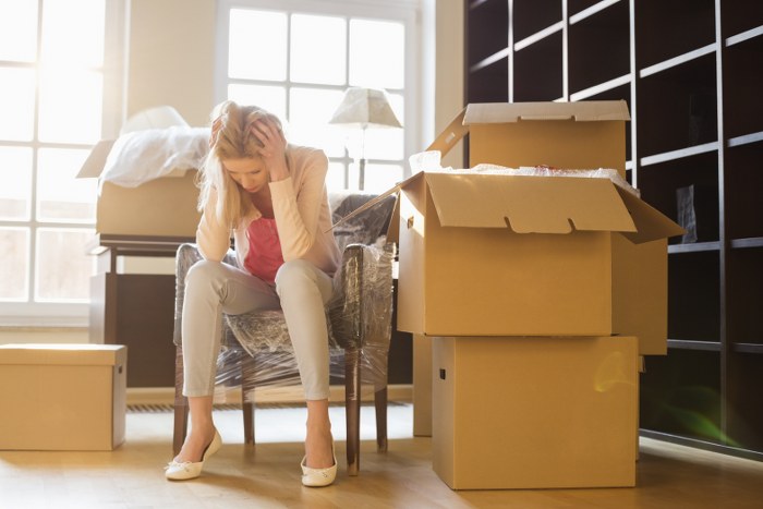 stress of house removals