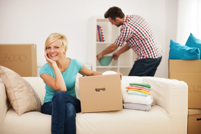 organise the home after relocation