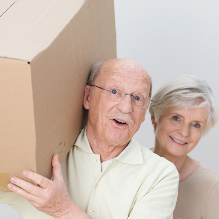 moving elderly people