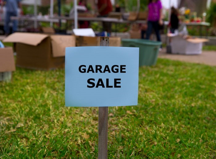 garage sale